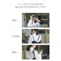 instax(チェキ)miniシリーズ用 ネックストラップ/ロープ編み 写真3
