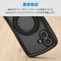 iPhone 17 Grippy ハイブリッドケース フレームカラー 極限 MAGKEEP スタンド 写真3