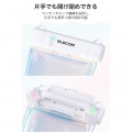 スマホ用防水ケース IP68 グリップ フローティング ワンタッチ 写真3