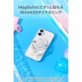 マグネットスマホリング/ビーズ/ミラー付き/MAGKEEP 写真3