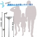 ガーデンシンク バル 左右仕様 蛇口2個セット セピア 写真3