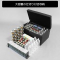 ストレージオットマン マックス 大容量 約107L 収納付き 幅85×奥行50×高さ44cm 移動式 キャスター付き 写真3