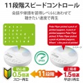 CDプレーヤー コンパクト ポータブル リモコン付属 スピーカー機能付 卓上 イヤホン付属 語学学習 リスニング 音楽 ホワイト 写真3