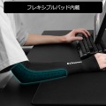 ゲーミングアームカバー L ブラック 写真3