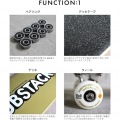 DUBSTACK(ダブスタック) スケートボード キッズ DSB-K01 子供 向け 29×7.25インチ Abec7 (オイル) skateboard スケボー コンプリート セット 写真3