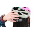 レディースヘルメット DHL271-BL (ブルー・ピンク) | 自転車 女性 サイクリング ロードバイク 軽量 アジャスター ベンチレーション 写真3