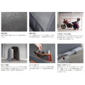 ドッペルギャンガー ストレージ バイクガレージ Lサイズ | 大型バイク 大型 ガレージ 車庫 工具不要 自転車 DCC330L-GY (グレー) 写真3