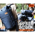 ドッペルギャンガー バックパックにもシートバッグにも変化する多用途防水バッグ ターポリンデイパック ブラック DBT420-BK | バイク 防水  | 防水バッグ 写真3