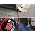 ドッペルギャンガー ストレージバイクガレージ (カーキ) L サイズ DCC330L-KH | 自転車3台 大型バイク 大型 ガレージ 車庫 整備 メンテ ベンチレーション 写真3