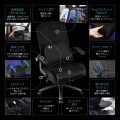 ゲーミングチェア グリーン【大型商品につき代引不可・時間指定不可・返品不可】 写真3