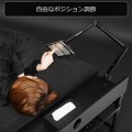 ポールマウントスタンド「タブレット」ブラック 7?12.9インチ対応 写真3