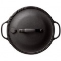 及源鋳造 盛栄堂 南部鉄器 クックトップ 煮込鍋 丸 深型 20cm 中 1.9l CT-4 ※IH対応(100V/200V) | IH IH対応 ガス ガス対応 オーブン 鉄 鉄鋳造 鋳鉄 シチュー 写真3