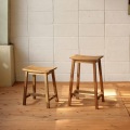 椅子 マホガニー スツール 木製 高さ45cm 写真3