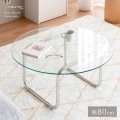 ガラステーブル CT-8081 クリア 写真3