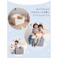 キッズソファ 幅53 SF-11K ピンク 宮武製作所 | 椅子 チェア キッズ 手洗い可 写真3