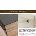 トイレットペーパーホルダー ペーパーホルダー ブラウン  おしゃれ スタンド 1連 | トイレ ロールホルダー ラック 収納 カバー 木目 写真3