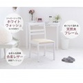 シンプルで合わせやすい！お洒落で可愛いホワイトチェア 写真3