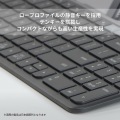 K580GR K580 スリムマルチデバイスキーボード 写真3