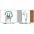 2ピン式電源タップ 7個口 5m ホワイト 集中スイッチ付 写真3