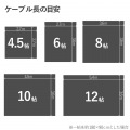 Gigabit やわらかLANケーブル(Cat6準拠) 写真3