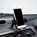 車載アクセサリー/スマホスタンド/テープ貼付タイプ/ブラック 写真3