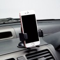 車載アクセサリー/スマホスタンド/ゲル吸盤タイプ/ブラック 写真3