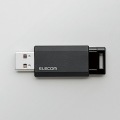 USBメモリ USB3.1(Gen1) ノック式 64GB オートリターン機能 1年保証 ブラック 写真3