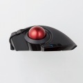 トラックボールマウス/親指/8ボタン/チルト機能/有線/無線/Bluetooth/1000万回耐久/ブラック 写真3