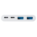 USBHUB/USB3.1(Gen1)/PD対応/Type-Cコネクタ/Aメス2ポート/Cメス2ポート/バスパワー/ホワイト 写真3