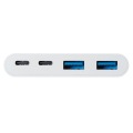 USBHUB/USB3.1(Gen2)/PD対応/Type-Cコネクタ/Aメス2ポート/Cメス2ポート/バスパワー/ホワイト 写真3
