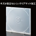 Blu-ray/DVD/CDケース(スリム/PP/1枚収納) 写真3