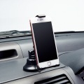 車載アクセサリー/スマホ・タブレット対応スタンド/ゲル吸盤タイプ/ブラック 写真3