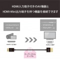 イーサネット対応スーパースリムHDMIケーブル(A-C) 写真3
