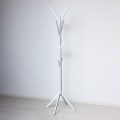 Bamboo ポールハンガー ホワイト 竹材で軽くて丈夫 帽子 バッグ 玄関やリビング 寝室に 高さ168cm 23555 写真3
