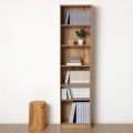 らくらく組立 文庫本棚W450(ナチュラル) 写真3