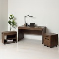デスク3点 クラッシー120(ブラウン) 写真3