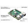 Raspberry Pi メインボード(4K出力対応microHDMIポート搭載) Raspberry Pi 4 8GB 写真3
