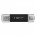 アイ・オー・データ機器 64GB USBメモリー USB-A&USB-C搭載 (USB3.2 Gen1) ブラック U3C-STD64G/K 写真3