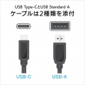 USB3.2 Gen1(USB3.0)対応ポータブルハードディスク「カクうす」 1TB Silver×Green 写真3