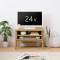 テレビ台 ローボード 白井産業 24V型テレビ対応 テレビボード 一人暮らし コンパクト コード収納 ナチュラルブラウン 幅60.1 奥行40.3 高さ42cm FBW-4060 NA 写真3