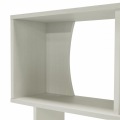 白井産業 ディスプレイラック 約 幅60 奥行24 高さ108 cm 本 棚  ホワイト (COB-1160 WH コビナス) | ラック ディスプレイ 白 本棚 収納 スリム おしゃれ 木製 写真3