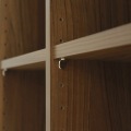 フリーラック 白井産業  シェルフ オープンラック 本棚 インテリア棚 収納 A4 ダークブラウン 約幅110 高さ113 奥行28cm セパルテック SEP-1111DK 写真3