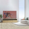 テレビ台 白井産業 75V型対応 テレビボード ローボード 収納 扉付き 配線 リビング 組立簡単 約幅180cm 高さ40cm ナチュラルブラウン ティレスタ3 TL3-4018HNA 写真3