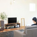 テレビ台 白井産業 ローボード テレビボード 収納 リビング 50V型対応 大型 シック シンプル 幅120cm 高さ約34cm ダークブラウン ヴォルデバ 写真3
