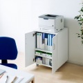 扉付きプリンタスタンド 写真3