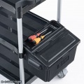 3段式ワゴン用蓋付きサイドBOX 小 写真3