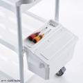 3段式ワゴン用蓋付きサイドBOX 小 写真3