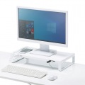 電源タップ＋USBハブ付き机上ラック(W500) 写真3