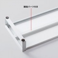 スチール製机上ラック(W500) 写真3