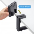 ドリンクホルダー付きヘッドホンフック 写真3
